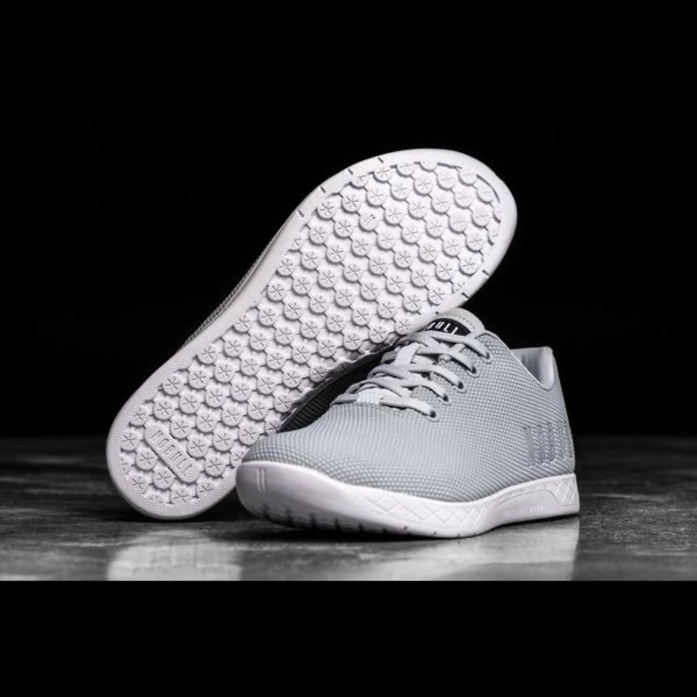 Arctic’s gray Nobull trainers